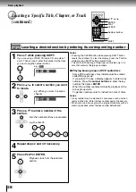 Предварительный просмотр 28 страницы Toshiba SD-P2600 Owner'S Manual