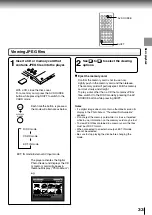 Предварительный просмотр 33 страницы Toshiba SD-P2600 Owner'S Manual