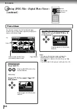 Предварительный просмотр 34 страницы Toshiba SD-P2600 Owner'S Manual