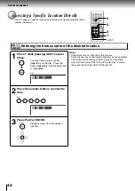 Предварительный просмотр 44 страницы Toshiba SD-P2600 Owner'S Manual