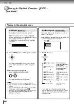 Предварительный просмотр 56 страницы Toshiba SD-P2600 Owner'S Manual