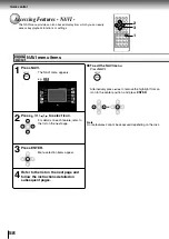 Предварительный просмотр 58 страницы Toshiba SD-P2600 Owner'S Manual