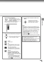 Предварительный просмотр 63 страницы Toshiba SD-P2600 Owner'S Manual