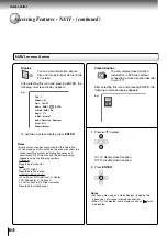 Предварительный просмотр 64 страницы Toshiba SD-P2600 Owner'S Manual