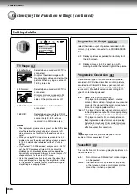 Предварительный просмотр 68 страницы Toshiba SD-P2600 Owner'S Manual