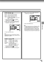 Предварительный просмотр 71 страницы Toshiba SD-P2600 Owner'S Manual