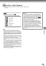 Предварительный просмотр 81 страницы Toshiba SD-P2600 Owner'S Manual