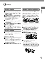 Предварительный просмотр 7 страницы Toshiba SD-P2700 Owner'S Manual