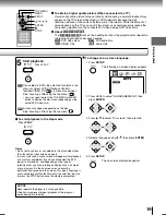 Предварительный просмотр 19 страницы Toshiba SD-P2700 Owner'S Manual