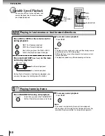 Предварительный просмотр 22 страницы Toshiba SD-P2700 Owner'S Manual