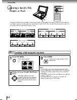 Предварительный просмотр 24 страницы Toshiba SD-P2700 Owner'S Manual