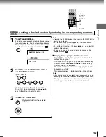 Предварительный просмотр 25 страницы Toshiba SD-P2700 Owner'S Manual