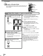 Предварительный просмотр 34 страницы Toshiba SD-P2700 Owner'S Manual