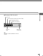 Предварительный просмотр 43 страницы Toshiba SD-P2700 Owner'S Manual