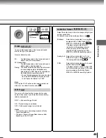 Предварительный просмотр 49 страницы Toshiba SD-P2700 Owner'S Manual