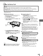 Предварительный просмотр 61 страницы Toshiba SD-P2700 Owner'S Manual