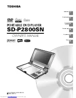 Toshiba SD-P2800 Owner'S Manual preview