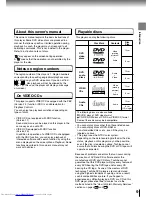 Preview for 9 page of Toshiba SD-P2800 Owner'S Manual