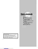 Preview for 17 page of Toshiba SD-P2800 Owner'S Manual