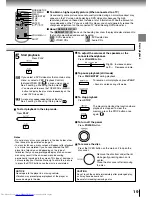 Preview for 19 page of Toshiba SD-P2800 Owner'S Manual