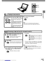 Preview for 23 page of Toshiba SD-P2800 Owner'S Manual