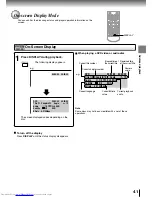 Preview for 41 page of Toshiba SD-P2800 Owner'S Manual