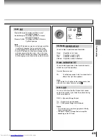 Preview for 49 page of Toshiba SD-P2800 Owner'S Manual