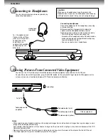 Предварительный просмотр 56 страницы Toshiba SD-P2800SE Owner'S Manual