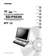 Toshiba SD-P5000 Owner'S Manual preview