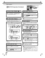 Preview for 36 page of Toshiba SD-P7000 Owner'S Manual