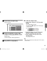 Предварительный просмотр 47 страницы Toshiba SD-P91SKY Owner'S Manual