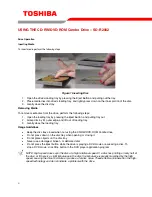 Preview for 6 page of Toshiba SD-R2002 User Manual