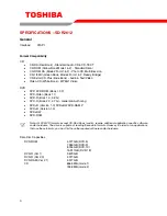 Preview for 10 page of Toshiba SD-R2612 User Manual