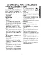 Предварительный просмотр 3 страницы Toshiba SD-V290 Owner'S Manual