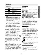 Предварительный просмотр 5 страницы Toshiba SD-V290 Owner'S Manual