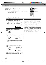 Предварительный просмотр 22 страницы Toshiba SD-V291 Owner'S Manual