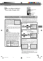 Предварительный просмотр 39 страницы Toshiba SD-V291 Owner'S Manual