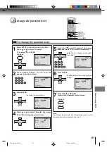 Предварительный просмотр 61 страницы Toshiba SD-V291 Owner'S Manual