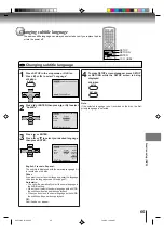 Предварительный просмотр 65 страницы Toshiba SD-V291 Owner'S Manual