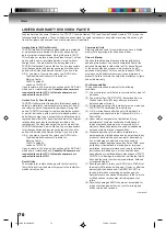 Предварительный просмотр 70 страницы Toshiba SD-V291 Owner'S Manual