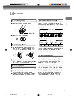 Предварительный просмотр 7 страницы Toshiba SD-V393 Owner'S Manual