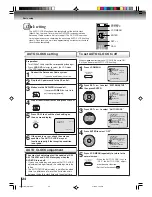 Preview for 24 page of Toshiba SD-V393SU Owner'S Manual