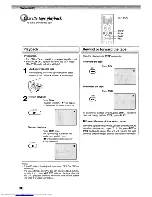 Preview for 30 page of Toshiba SD-V394SU Owner'S Manual