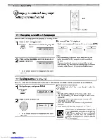 Preview for 50 page of Toshiba SD-V394SU Owner'S Manual