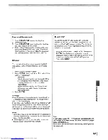 Preview for 63 page of Toshiba SD-V394SU Owner'S Manual