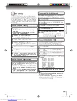 Preview for 23 page of Toshiba SD-V395KC Owner'S Manual