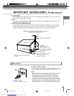 Предварительный просмотр 5 страницы Toshiba SD-V396SU Owner'S Manual