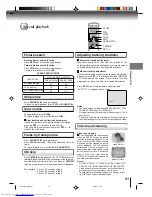 Предварительный просмотр 31 страницы Toshiba SD-V396SU Owner'S Manual