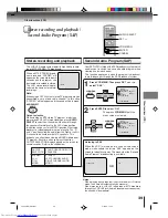 Предварительный просмотр 39 страницы Toshiba SD-V396SU Owner'S Manual