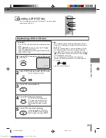 Предварительный просмотр 41 страницы Toshiba SD-V396SU Owner'S Manual